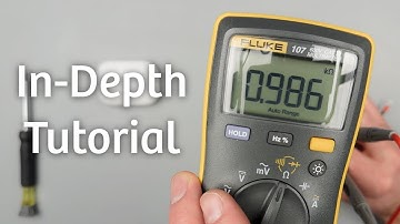 How to Use the Fluke 107 Digital Multimeter | Complete Guide & Tutorial ⚡