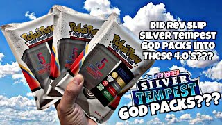 PokeRev put Silver Tempest GOD packs into 4.0 MYSTERY PACKS? #pokemon #reaction #fyp  #opening #tcg