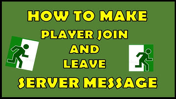 How To Make Player Join and Leave Server Message in Roblox Studio