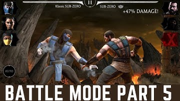 Mortal Kombat X IOS Battle Mode Gameplay Walkthrough Part 5