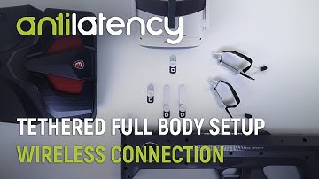 Wireless Full Body Tracking with Tethered Headsets by Antilatency