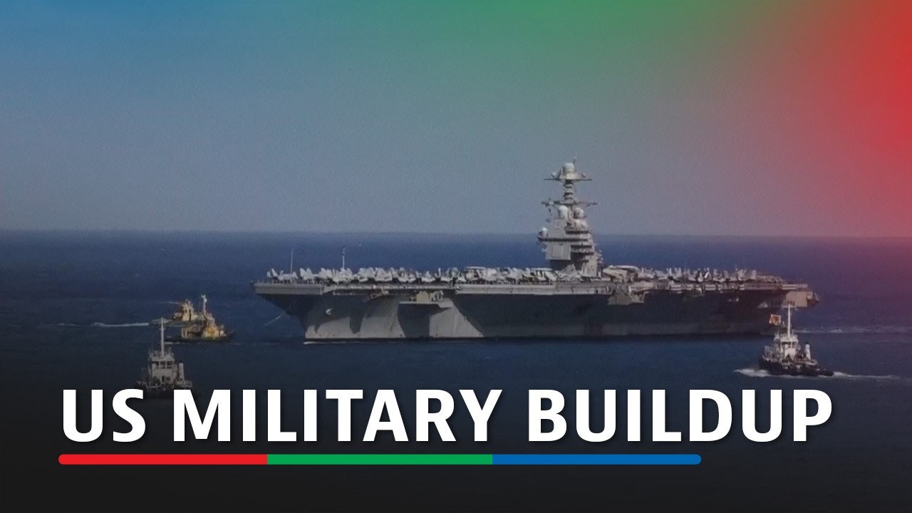 US military buildup in Middle East as tensions with Iran rise