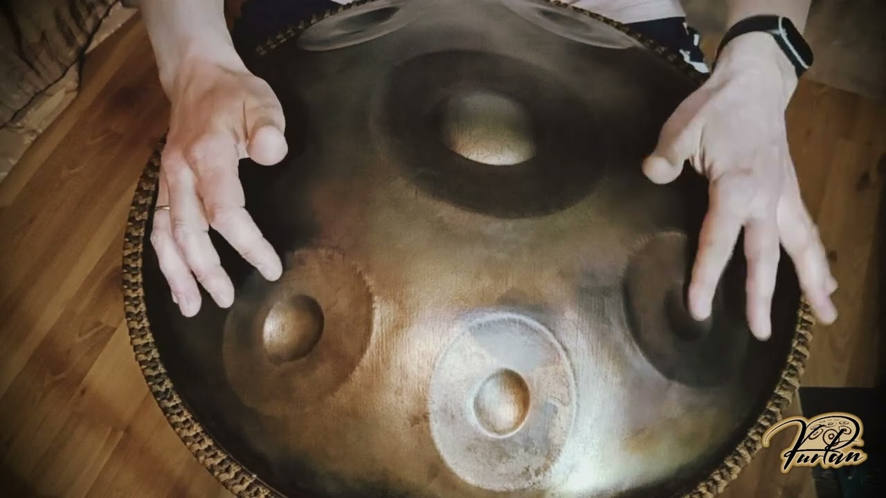 KurPan | Handpan E Minor 8 | E / A B C D E F G# | нержавейка