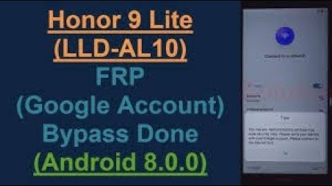 How To Honor 9 Lite Google Account Bypass | LLD AL10 Frp Remove android 8.0