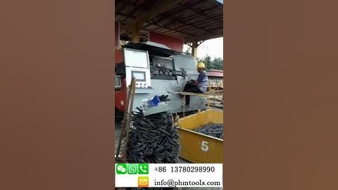 Phmtools cnc stirrup bar bending equipment can process various shapes of steel bars