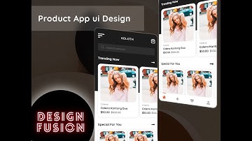 E-commerce App UI/UX Design in Adobe XD