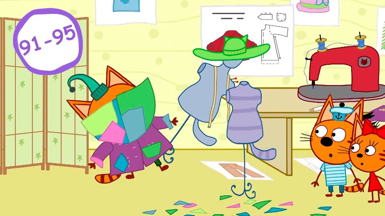 Kot-O-Ciaki | Kompilacja odcinków 91-95 | Najlepsze bajki dla dzieci 2021