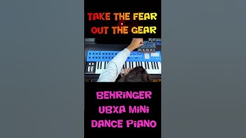 behringer ubxa mini dance piano #behringer #synth #musicproducer  #electronicmusic #synthmusic