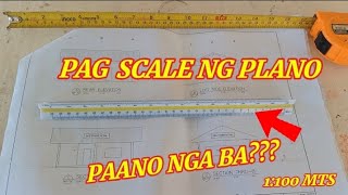 Full PAANO MAG SCALE NG PLANO| paano mag basa ng PLANO | how to scale plan for building| Update