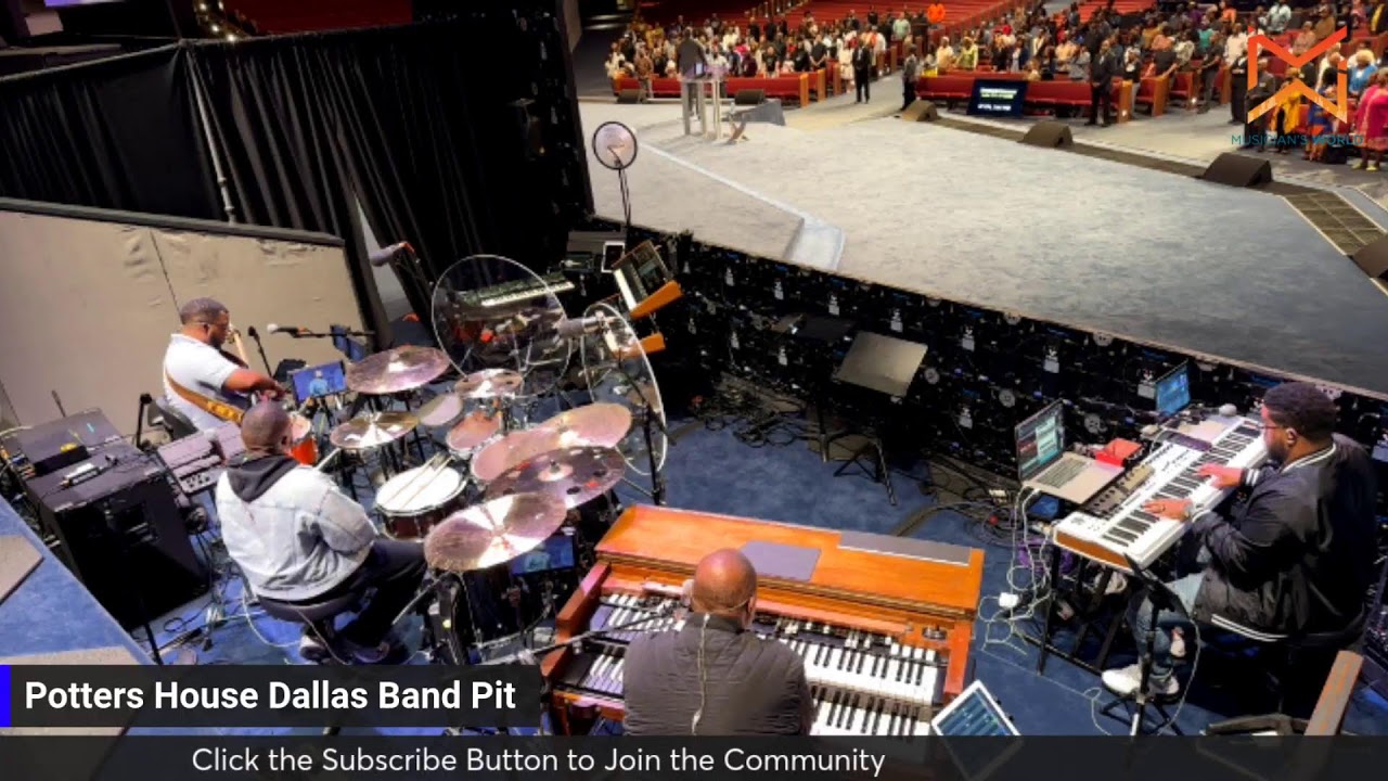 The Potter's House Dallas Band Pit YouTube