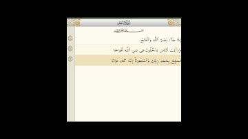 SURATUL AN NASR 110 BY SHEIKH ABDUL-RAHMAN AS-SUDAIS سورة النصر 110 للشيخ عبد الرحمن السديس