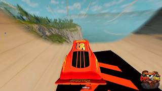 Lightning Speed Down the Ultimate MEGA RAMP! Insane Car Racing Challenge screenshot 3