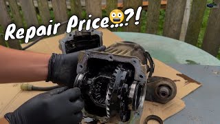 Dacia Duster Rear Differential Disembly & Repair Price