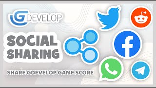 How to Share your GDevelop Game Score to a Social Media | GDevelop