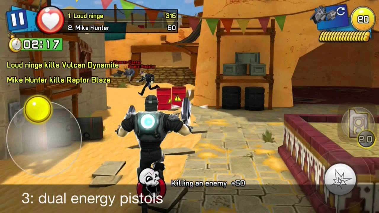 My top 5 respawnables weapons