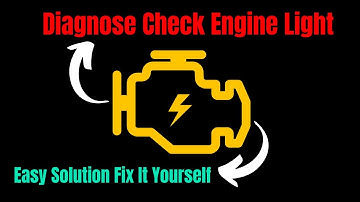 Diagnose Check Engine Light | Easy Solution Fix It Yourself !
