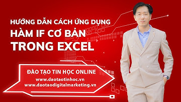 Hướng Dẫn Cách Dùng Hàm IF Cơ Bản Trong Excel Bạn Không Nên Bỏ Qua - Daotaotinhoc.vn