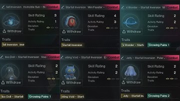 All 6 Deviations Obtainable in Starfall Inversion & Showcase - Once Human Mobile