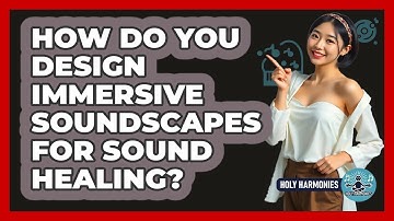 How Do You Design Immersive Soundscapes For Sound Healing? - Holy Harmonies