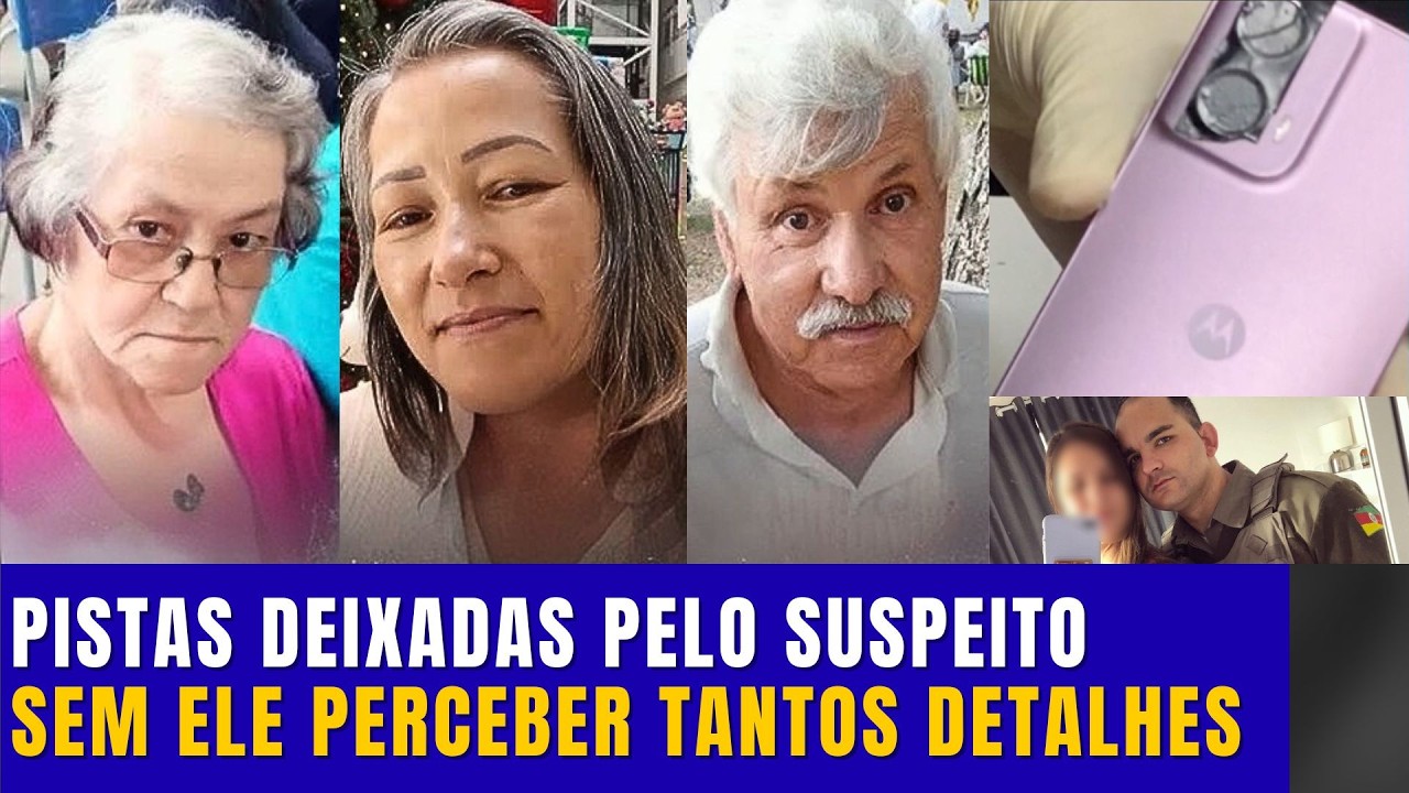 FAMÍLIA AGUIAR: CÂMERAS DA CASA DE SILVANA E CELULAR INDICAM PARTICIPAÇÃO DO POLICIAL