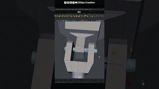 ⚡ This Robot Model Took ONLY 50 Sec… Watch This!  #3d  #blender #blender3d #trending #autodeskmaya