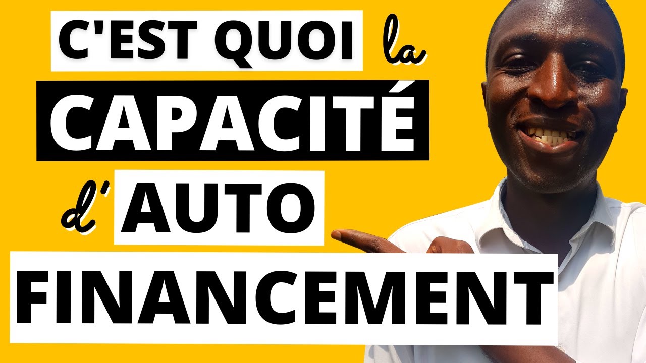 C'est quoi la Capacité d'Autofinancement YouTube
