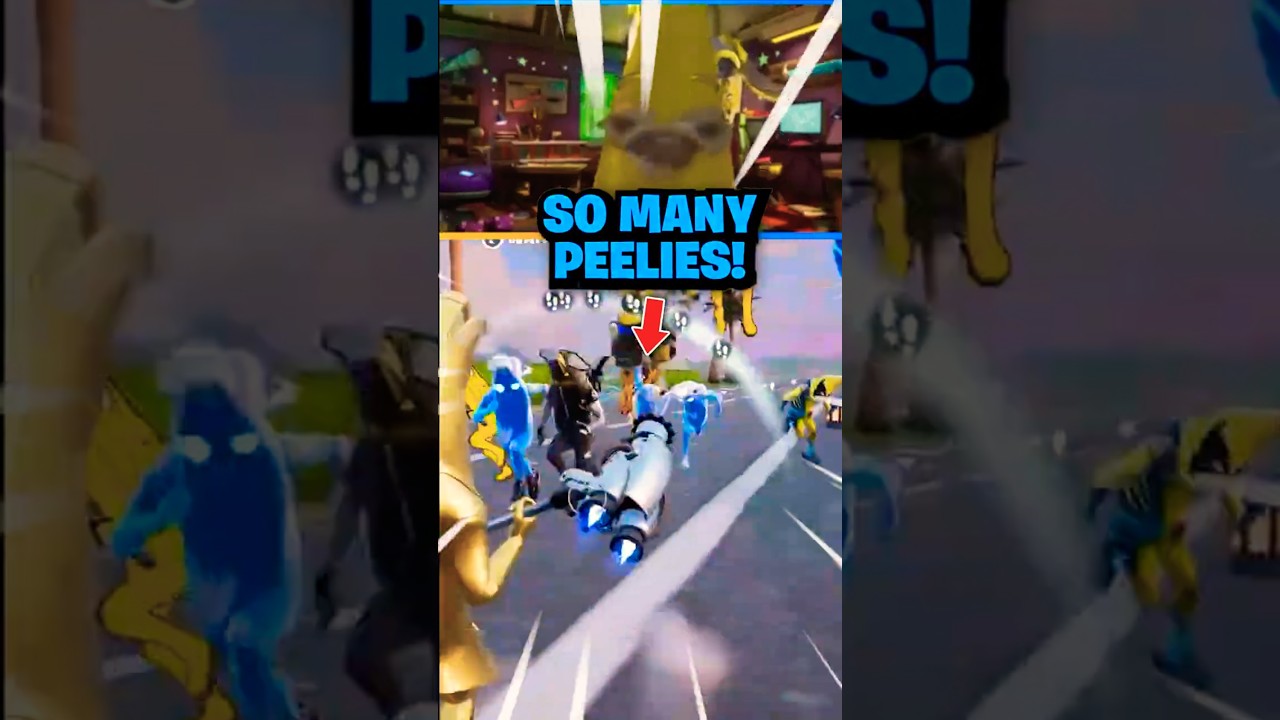 I Got Stream Sniped By 100 PEELYS! 😭🍌