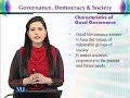 PAD603 Governance, Democracy and Society Lecture No 74