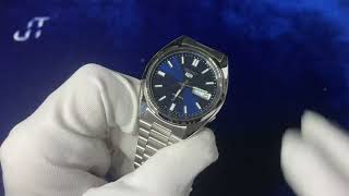 Seiko 5 Blue Day‑Date – Collector’s Automatic Luxury Watch (Unboxing & Review)