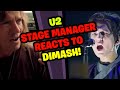 U2 Stage Manager Reacts to DIMASH!