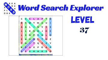 Word Search Explorer Level 37 Answer 🔍 | Step-by-Step Guide | Go Answer