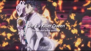 Queen - Killer Queen (Sub. Español -AMV Jojos Kira Yoshikage) // Jojos