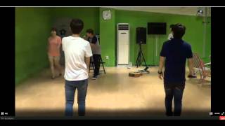 130725 SEVENTEEN Soonyoung Jihoon & Doyoon Seungcheol Singing 1/2