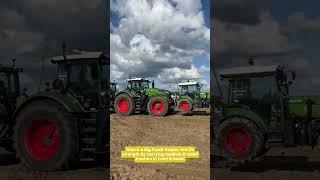 Big Fendt Tractor Load Test Carrying Medium & Small Tractors Front & Back Ultimate Power