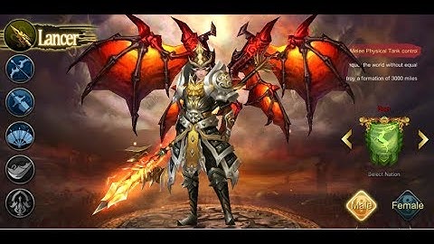 Sword of Romance - Lancer Gameplay [Open World MMORPG] Android/IOS