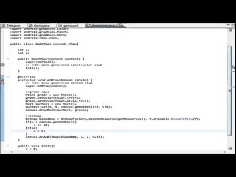 Android Game Development Tutorial 5  Moving Bitmap!