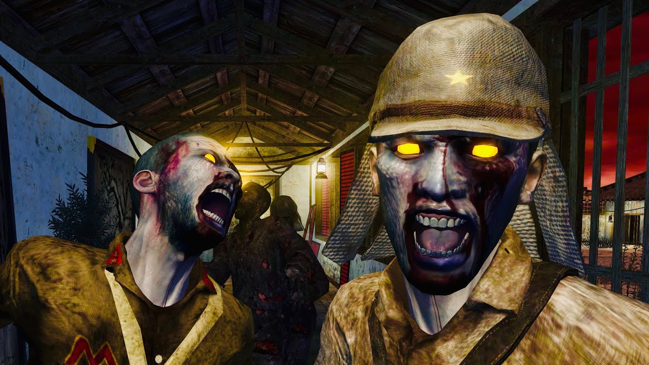 World at War Custom Zombies: Shuri Castle from Multiplayer!