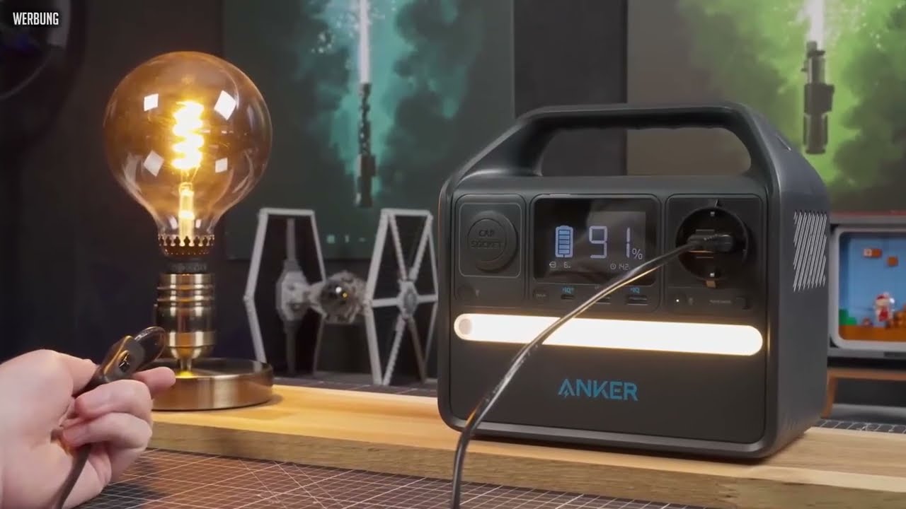 Anker 535 Portable Power Station with Carrying Case Bag Review
