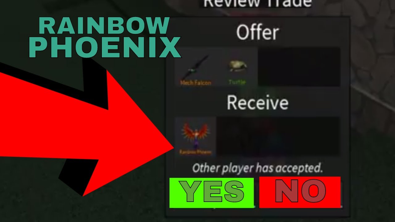 I Finally Got The Rainbow Phoenix Roblox Assassins Rainbow Phoenix - black rainbow phoenix roblox