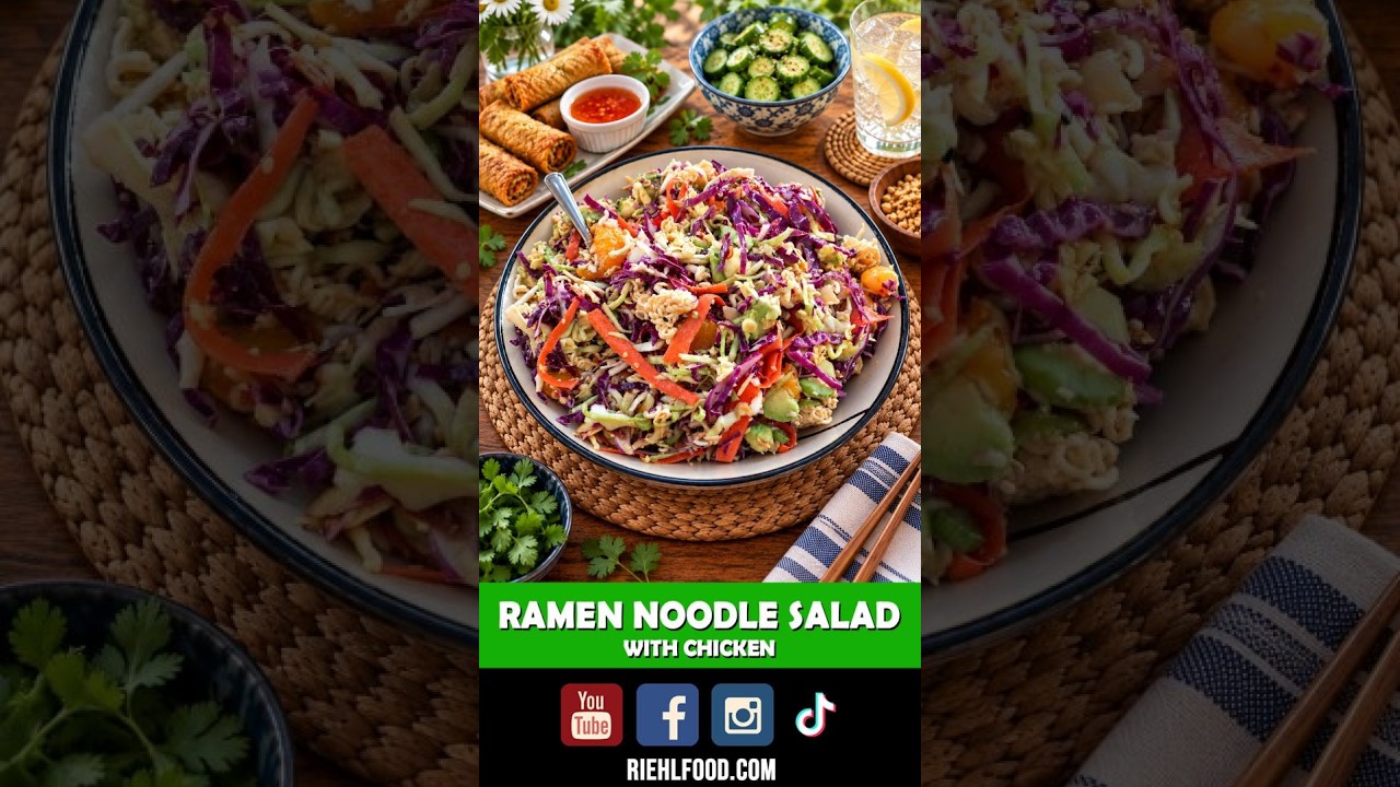 RAMEN NOODLE SALAD W/CHICKEN