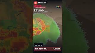 TORNADO WARNING Bureau IL LIVE Storm Radar RIGHT NOW