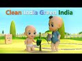 Green india clean india  swachh bharat abhiyan  jingle toons