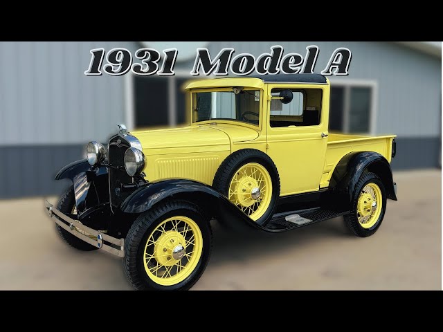 Motor City Classics 1/18 – Ford Modèle A 1931 Pick-up Vert – Réf. 40003