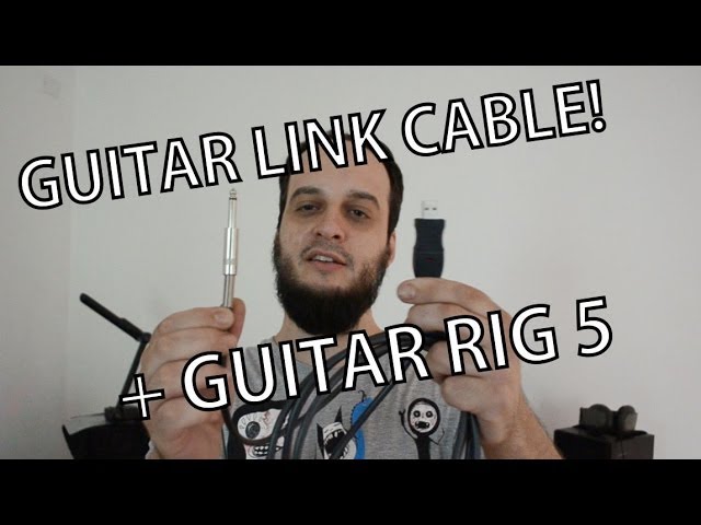 GUITAR LINK CABLE P10 / USB - REVIEW!! (Alesis Generic)