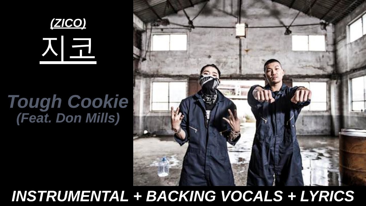 지코 (ZICO) - Tough Cookie (Feat. Don Mills) Karaoke With Backing