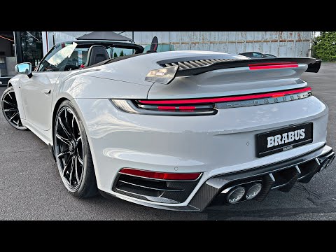 NEW 2023 BRABUS PORSCHE 911 TURBO S +SOUND! 820HP Porsche Interior Exterior Walkaround Review