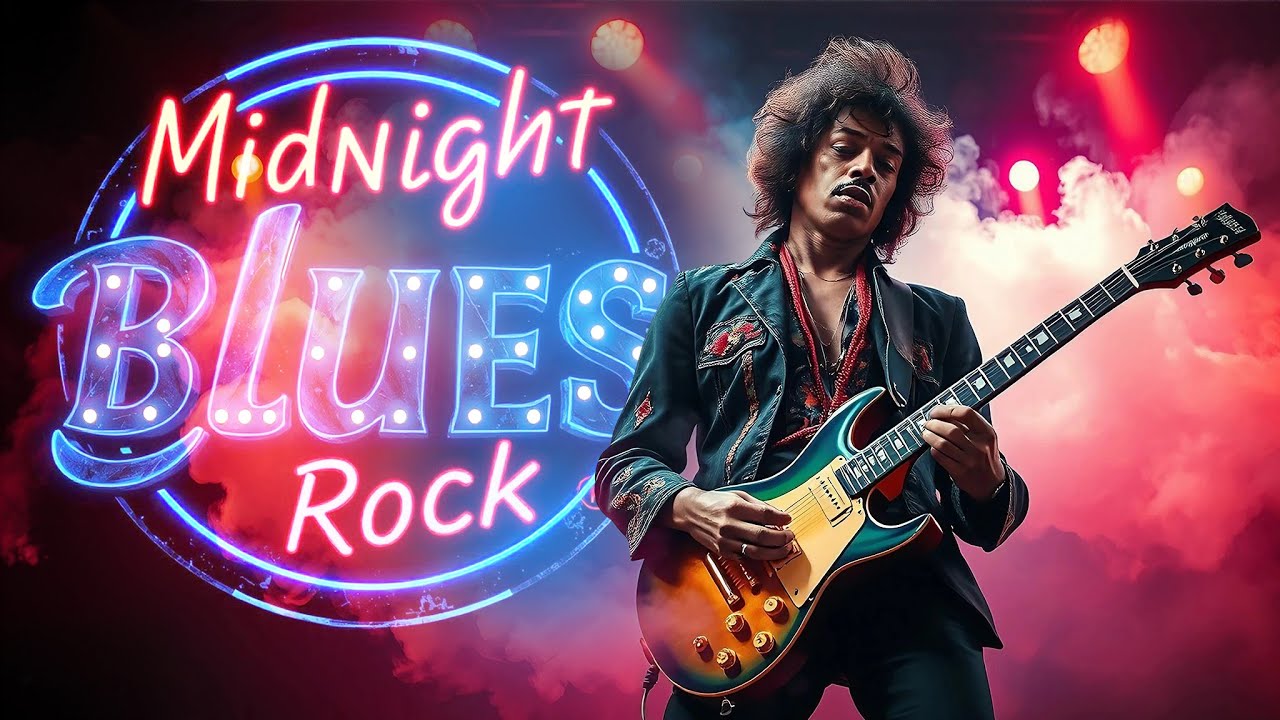 Midnight Blues Rock Collection.  One Hour of Relaxing Blues Rock Instrumentals