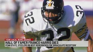 Steelers Hall of Fame running back Franco Harris dies at 72