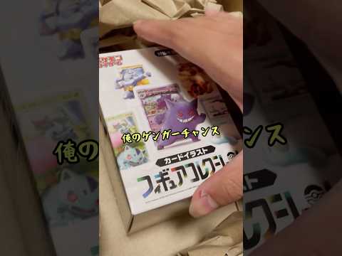 【憧れ着弾‼︎】ポケモン　カードイラスト　フィギュアコレクション　ゲンガーが欲しい長男の戰い‼︎ポケカ　ポケモンカード