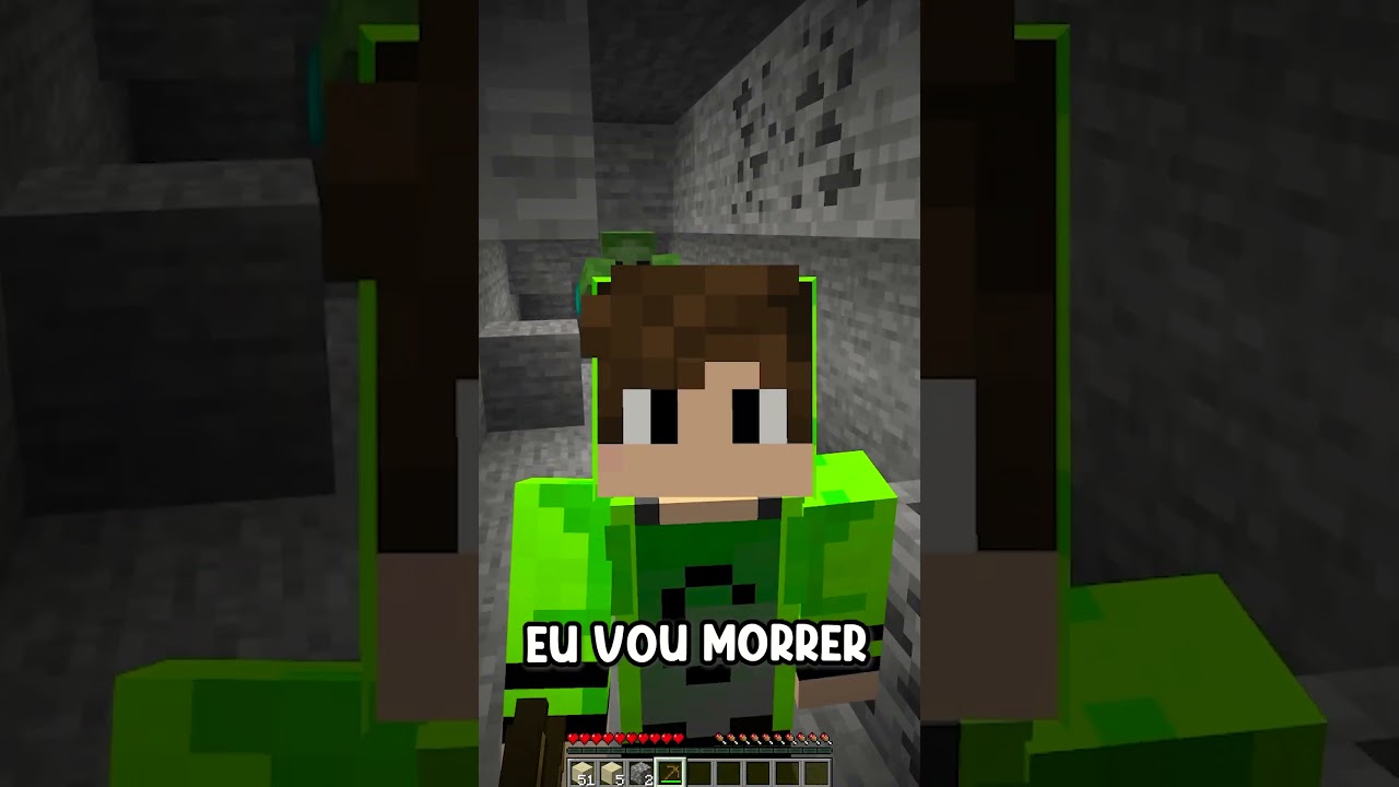MINECRAFT MAS NÃO POSSO TOCAR NO VERDE